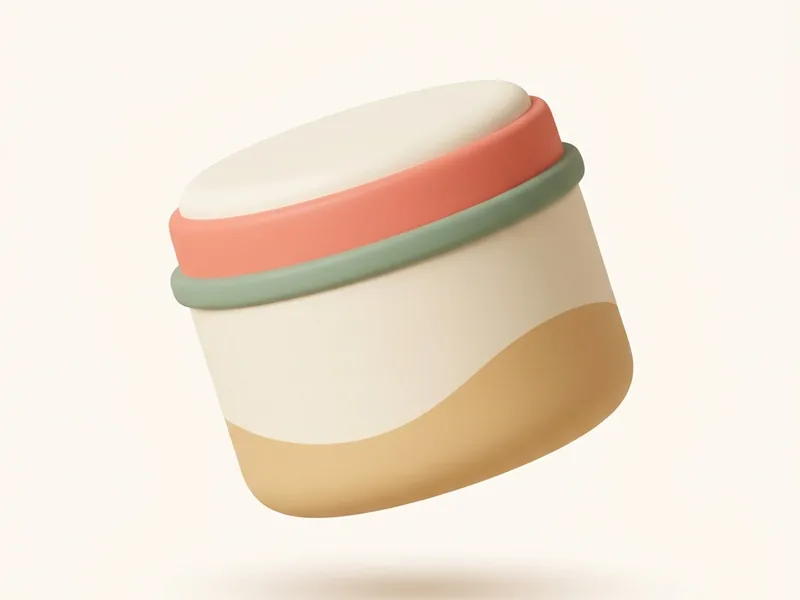 Diaper Rash Cream — Thick zinc oxide barrier cream